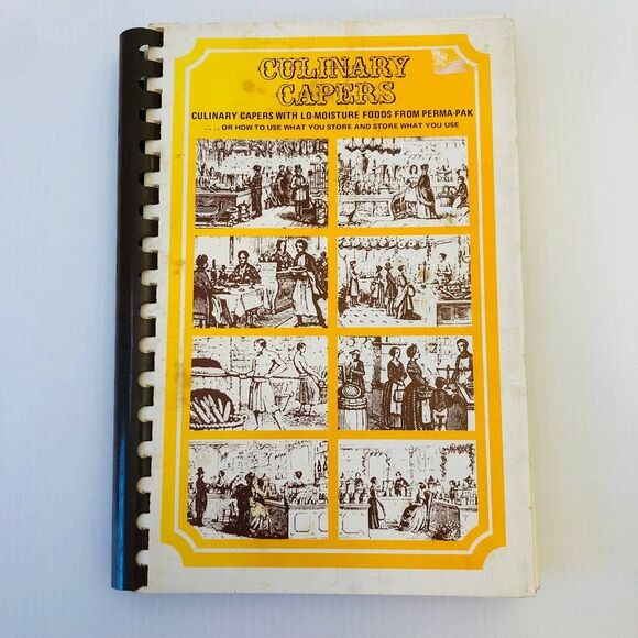 Vintage Cookbook "Culinary Capers" Salt Lake City, Utah 1972 VTG - Picture 1 of 12